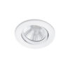 Χωνευτό Φωτιστικό Trio Lighting LED 5,5W  Λευκό Ματ Μεταλλικό Dimmable 345lm 3000K IP23 650510131