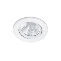 Χωνευτό Φωτιστικό Trio Lighting LED 5,5W Λευκό Ματ Μεταλλικό Dimmable 345lm 3000K IP23 650510131