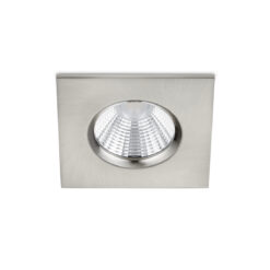 Χωνευτό Φωτιστικό Trio Lighting LED 5,5W Νίκελ Ματ Μεταλλικό Dimmable 345lm 3000K IP65 650610107