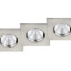 Χωνευτό Φωτιστικό Trio Lighting LED 5,5W  Νίκελ Ματ Μεταλλικό Dimmable 345lm 3000K IP65 650610307