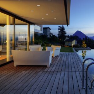 Χωνευτό Φωτιστικό Trio Lighting LED 5,5W  Χρώμιο Μεταλλικό Dimmable 345lm 3000K IP65 650710106
