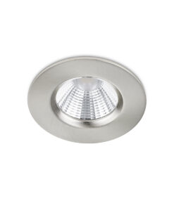 Χωνευτό Φωτιστικό Trio Lighting LED 5,5W Νίκελ Ματ Μεταλλικό Dimmable 345lm 3000K IP65 650710107