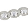 Χωνευτό Φωτιστικό Trio Lighting LED 5,5W  Νίκελ Ματ Μεταλλικό Dimmable 345lm 3000K IP65 650710307