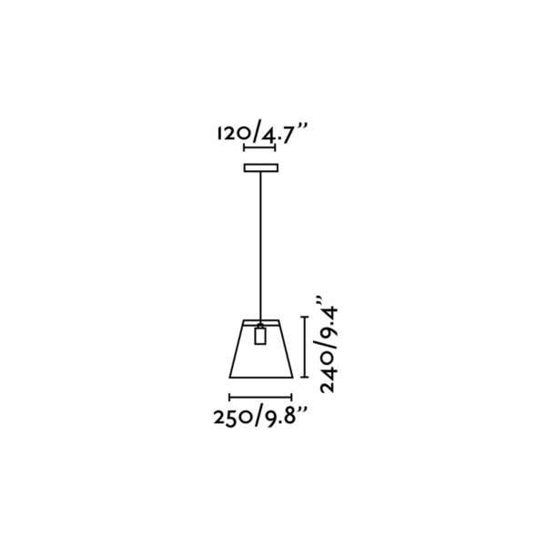 Faro Barcelona ROSE Κρεμαστό Φωτιστικό Μαύρου Χρώματος – 65082