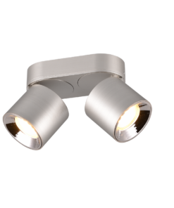 Φωτιστικό Οροφής Trio Lighting 2xGU10 Νικελ Χρώματος – 651000207