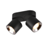 Φωτιστικό Οροφής Trio Lighting 2xGU10 Μαύρου Χρώματος – 651000232