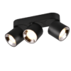 Φωτιστικό Οροφής Trio Lighting 3xGU10 Μαύρου Χρώματος – 651000332