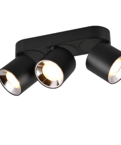 Φωτιστικό Οροφής Trio Lighting 3xGU10 Μαύρου Χρώματος – 651000332
