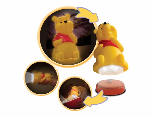 Winnie Pooh κομοδίνου και φακός LED Ango – 65102