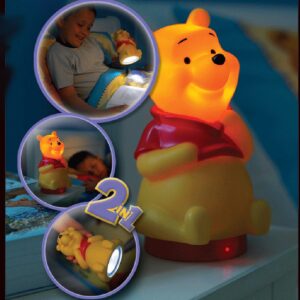 Winnie Pooh κομοδίνου και φακός LED Ango – 65102