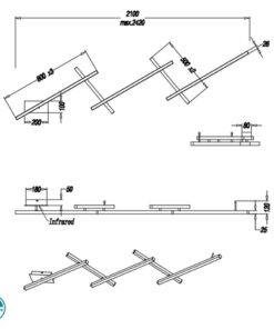 Φωτιστικό Οροφής Trio Lighting LED 23W Νίκελ Ματ Μεταλλικό 2200lm RGBW 3000 – 5000K 651210507