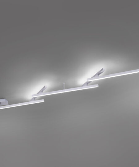 Φωτιστικό Οροφής Trio Lighting LED 23W Νίκελ Ματ Μεταλλικό 2200lm RGBW 3000 – 5000K 651210507