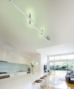 Φωτιστικό Οροφής Trio Lighting LED 23W Νίκελ Ματ Μεταλλικό 2200lm RGBW 3000 – 5000K 651210507