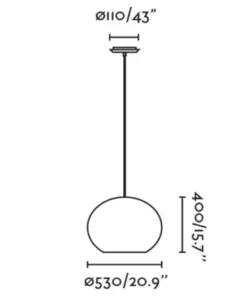 Faro Barcelona HAKA 530 Κρεμαστό Φωτιστικό E27 σε Μαύρο/Ραττάν 15W – 65134-75