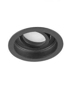 Χωνευτό Φωτιστικό Trio Lighting GU10 Μαύρο Ματ Μεταλλικό 651500132