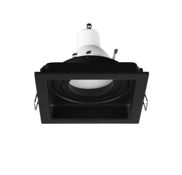 Χωνευτό Φωτιστικό Trio Lighting   GU10 Μαύρο Ματ Μεταλλικό    651600132