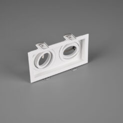 Φωτιστικό Οροφής Trio Lighting 2xGU10 Λευκό Ματ Μεταλλικό 651600231