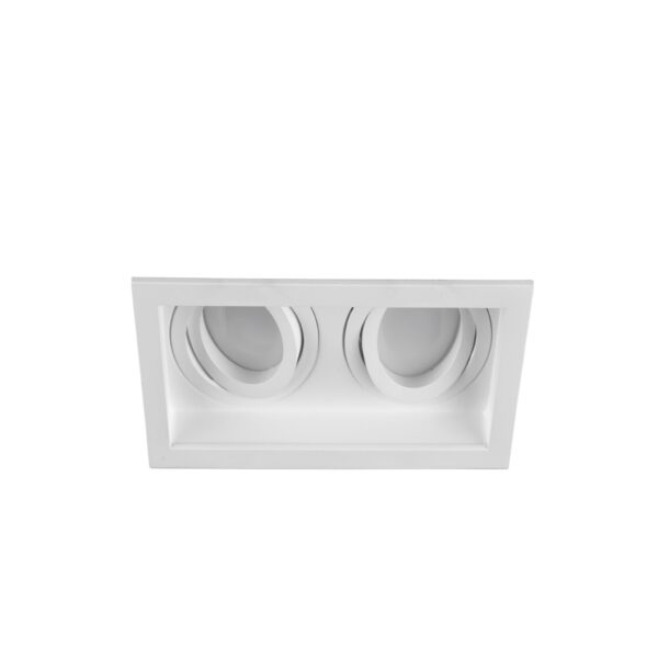 Φωτιστικό Οροφής Trio Lighting   2xGU10 Λευκό Ματ Μεταλλικό    651600231