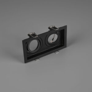 Χωνευτό Φωτιστικό Trio Lighting   2xGU10 Μαύρο Ματ Μεταλλικό    651600232