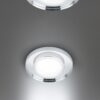 Χωνευτό Φωτιστικό Trio Lighting   GU10 Χρώμιο Μεταλλικό    652100152