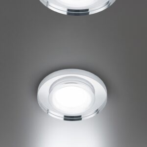 Χωνευτό Φωτιστικό Trio Lighting   GU10 Χρώμιο Μεταλλικό    652100152