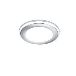 Χωνευτό Φωτιστικό Trio Lighting LED 5W Χρώμιο Πλαστικό 450lm 3000K 652310106