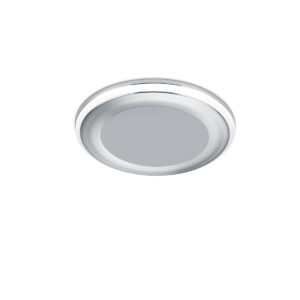 Χωνευτό Φωτιστικό Trio Lighting LED 5W  Χρώμιο Πλαστικό 450lm 3000K  652310106