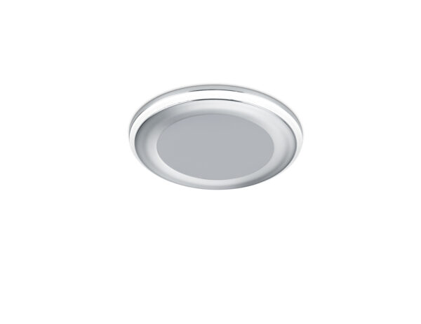Χωνευτό Φωτιστικό Trio Lighting LED 5W  Χρώμιο Πλαστικό 450lm 3000K  652310106