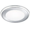 Χωνευτό Φωτιστικό Trio Lighting LED 10W  Χρώμιο Πλαστικό 1040lm 3000K  652410106
