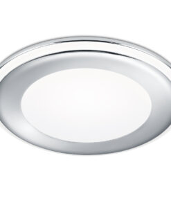 Χωνευτό Φωτιστικό Trio Lighting LED 10W Χρώμιο Πλαστικό 1040lm 3000K 652410106