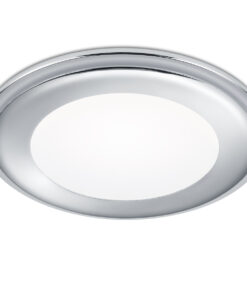 Χωνευτό Φωτιστικό Trio Lighting LED 10W Χρώμιο Πλαστικό 1040lm 3000K 652410106