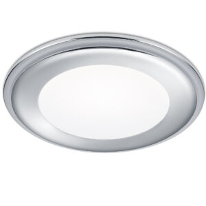 Χωνευτό Φωτιστικό Trio Lighting LED 10W  Χρώμιο Πλαστικό 1040lm 3000K  652410106