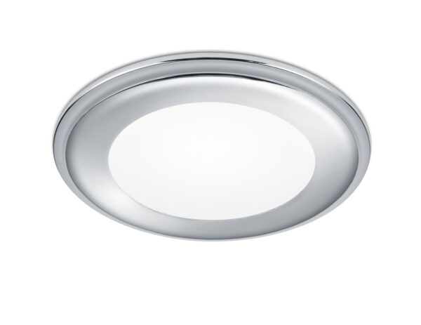 Χωνευτό Φωτιστικό Trio Lighting LED 10W  Χρώμιο Πλαστικό 1040lm 3000K  652410106