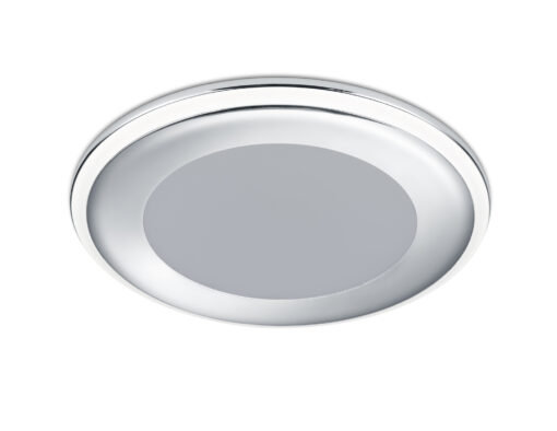Χωνευτό Φωτιστικό Trio Lighting LED 10W  Χρώμιο Πλαστικό 1040lm 3000K  652410106