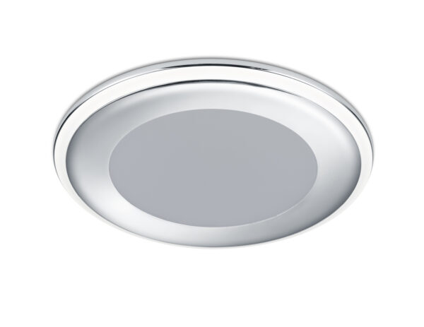 Χωνευτό Φωτιστικό Trio Lighting LED 10W  Χρώμιο Πλαστικό 1040lm 3000K  652410106