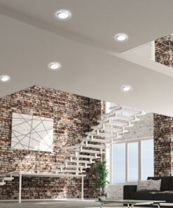 Χωνευτό Φωτιστικό Trio Lighting LED 10W Χρώμιο Πλαστικό 1040lm 3000K 652410106