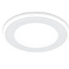 Χωνευτό Φωτιστικό Trio Lighting LED 10W  Λευκό Ματ Πλαστικό 1040lm 3000K  652410131