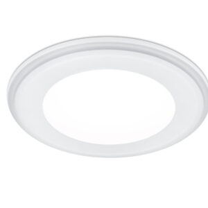 Χωνευτό Φωτιστικό Trio Lighting LED 10W  Λευκό Ματ Πλαστικό 1040lm 3000K  652410131