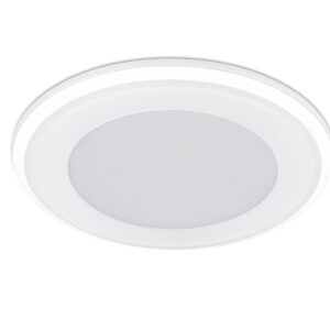 Χωνευτό Φωτιστικό Trio Lighting LED 10W  Λευκό Ματ Πλαστικό 1040lm 3000K  652410131