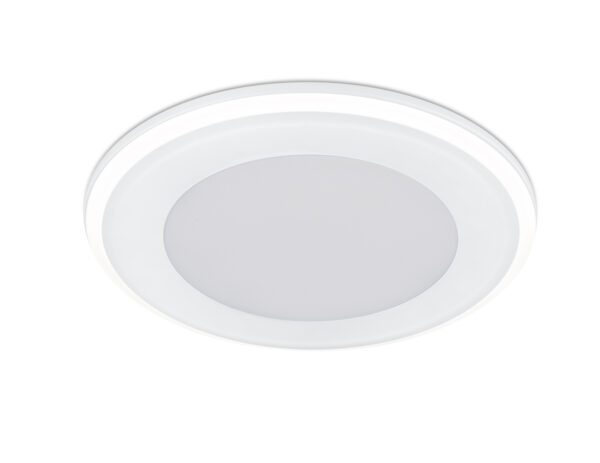 Χωνευτό Φωτιστικό Trio Lighting LED 10W  Λευκό Ματ Πλαστικό 1040lm 3000K  652410131