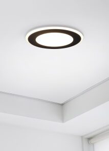 Χωνευτό Φωτιστικό Trio Lighting LED 10W Μαύρο Ματ Πλαστικό 1040lm 3000K – 652410132
