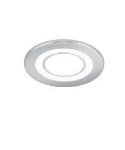 Χωνευτό Φωτιστικό Trio Lighting LED 5W Χρώμιο Πλαστικό 450lm 3000K 652510106