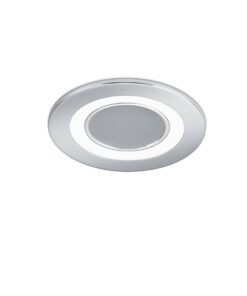 Χωνευτό Φωτιστικό Trio Lighting LED 5W Χρώμιο Πλαστικό 450lm 3000K 652510106