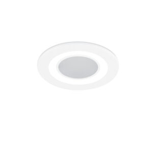 Χωνευτό Φωτιστικό Trio Lighting LED 5W  Λευκό Ματ Πλαστικό 450lm 3000K  652510131