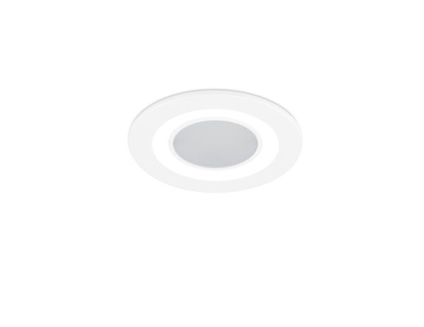 Χωνευτό Φωτιστικό Trio Lighting LED 5W  Λευκό Ματ Πλαστικό 450lm 3000K  652510131