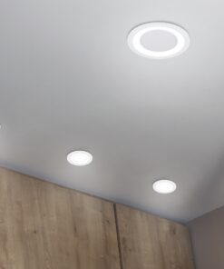 Χωνευτό Φωτιστικό Trio Lighting LED 5W Λευκό Ματ Πλαστικό 450lm 3000K 652510131