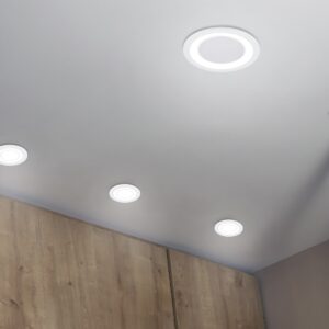 Χωνευτό Φωτιστικό Trio Lighting LED 5W  Λευκό Ματ Πλαστικό 450lm 3000K  652510131
