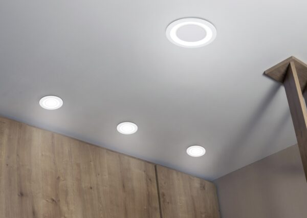 Χωνευτό Φωτιστικό Trio Lighting LED 5W  Λευκό Ματ Πλαστικό 450lm 3000K  652510131