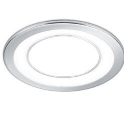 Χωνευτό Φωτιστικό Trio Lighting LED 10W Χρώμιο Πλαστικό 1040lm 3000K 652610106