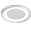 Χωνευτό Φωτιστικό Trio Lighting LED 10W  Χρώμιο Πλαστικό 1040lm 3000K  652610106